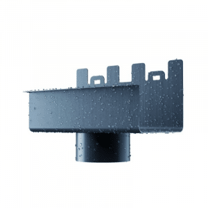 Ablaufstutzen rund 125 mm für Kastenrinne