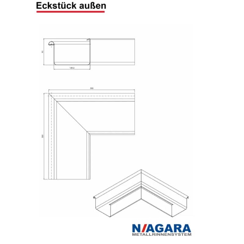 Eckstück außen 2
