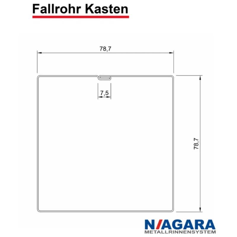 Fallrohr Kasten 2