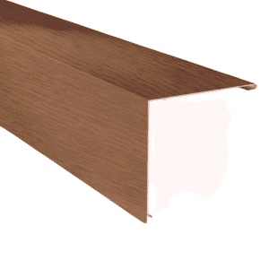 Außenecke 90 Grad Holzoptik Golden Oak Kantteil für Fassaden und Wandabschluss
