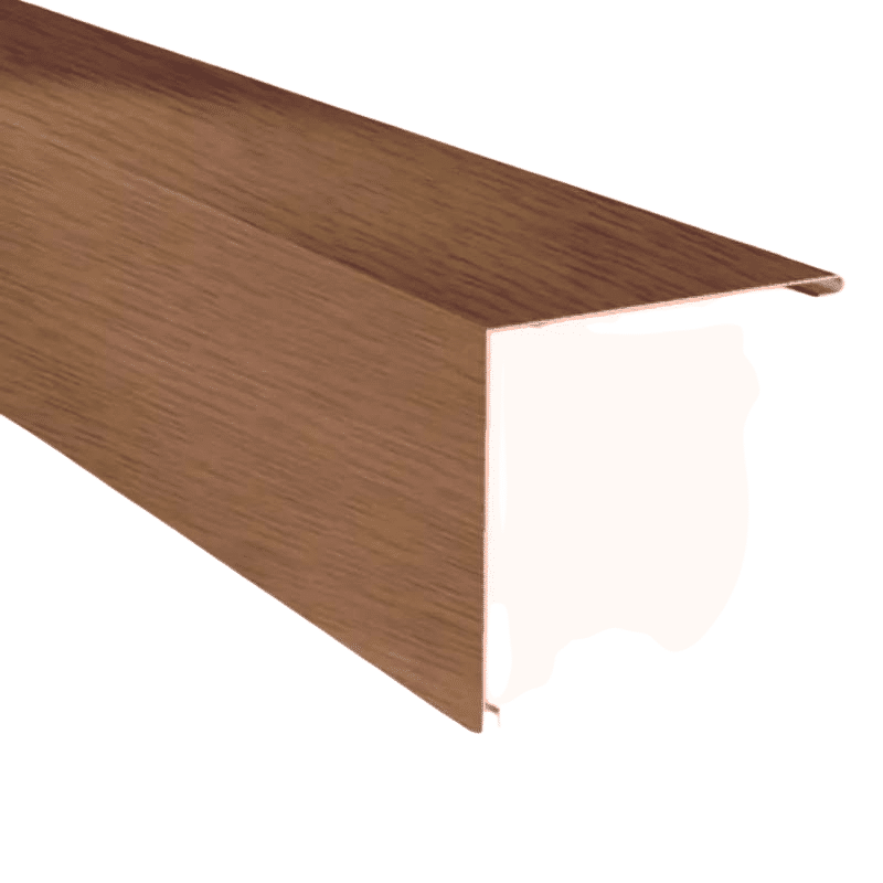 Außenecke 90 Grad Holzoptik Golden Oak Kantteil für Fassaden und Wandabschluss