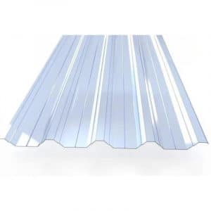 Lichtplatte TP50 1,00 mm für Trapezblech Dach