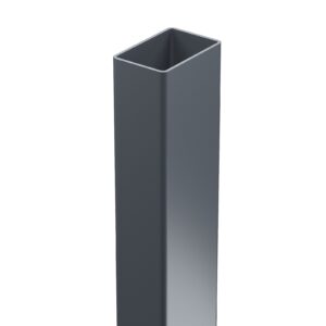 Zaunpfostenträger 40 × 60 mm aus Stahl – Ultramat beschichtet, stabiler Zaunpfosten