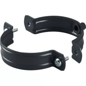 Fallrohrschelle TITANIUM aus Titan-Stahl, rostfrei und langlebig